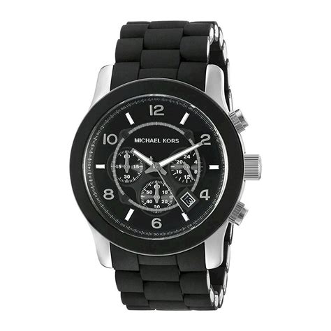 michael kors horlogeband-kast combinatie mk8107|Michael Kors Runway Chronograph Unisex Watch MK8107.